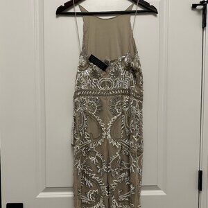 Adrianna Papell Beaded Short Dress